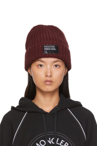 Moncler FRGMT Hiroshi Fujiwara Wool Beanie Black - FW22 - US