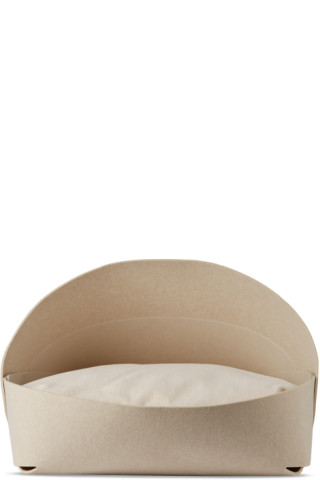 Beige Bad Marlon Edition Marron Pet Bed by Pets So Good | SSENSE