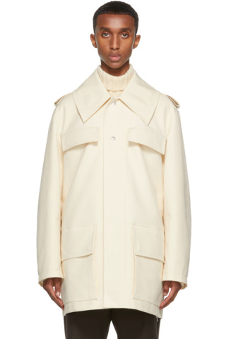 Jil Sander: Off-White Field Jacket | SSENSE