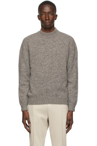 Wool High Neck Sweater by Z Zegna on Sale