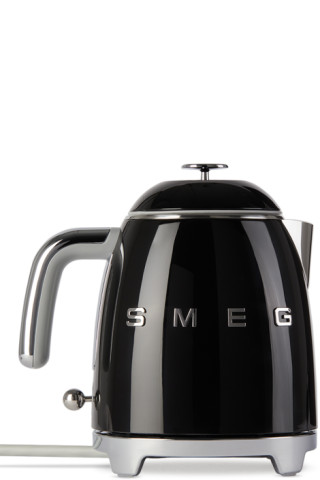 Electric Kettle - Black  Electric tea kettle, Smeg, Smeg kettle