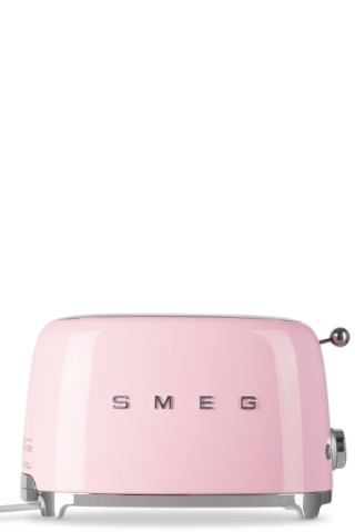 SMEG 2 Slice Toaster, Pink –