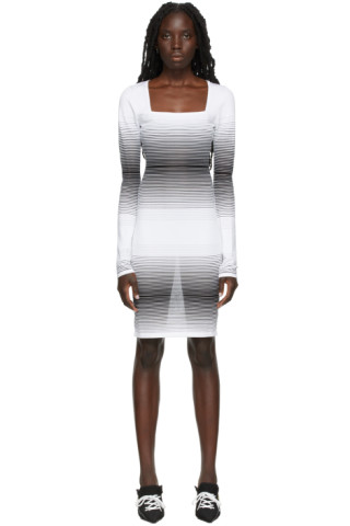 【関税込み】Gauge81 SSENSE 限定 Sada ドレス Gauge81 Ssense Exclusive Sada Degradé Dress In Black | ModeSens