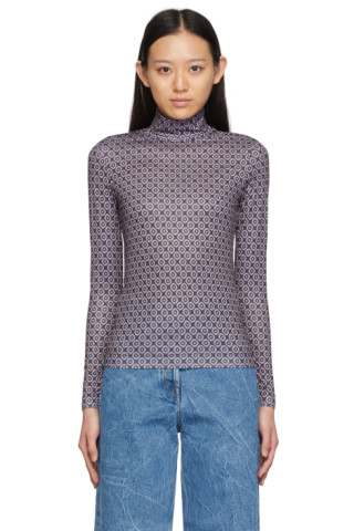 Jersey Heyser Turtleneck by Dries Van Noten on Sale