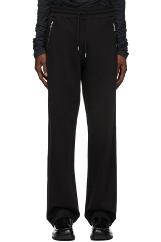 Dries Van Notenのブラック ラウンジ パンツがセール中 Dries Van Notenのブラック ラウンジ パンツがセール中