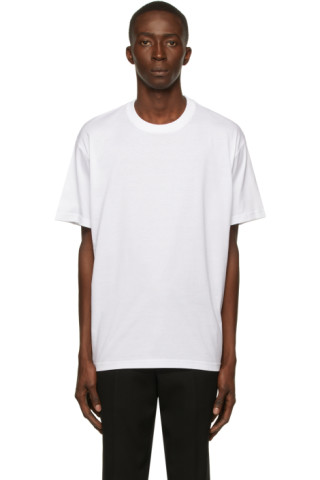 Burberry: Cotton Logo T-Shirt | SSENSE