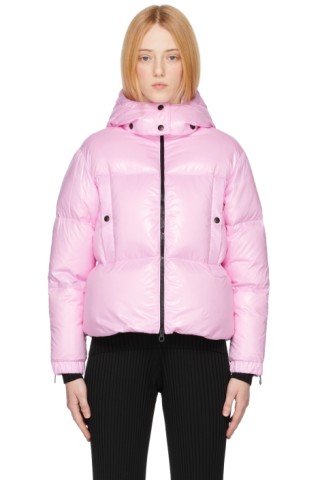 Pink Marena Down Jacket by Duvetica on Sale