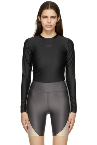 Black Essential Bodysuit by Nike Jordan on Sale
