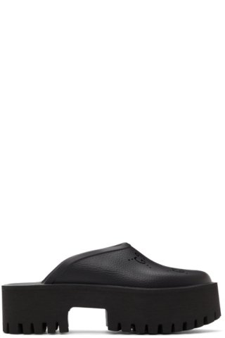 gucci perforated platform