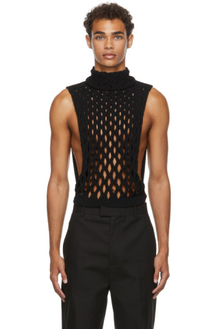 Viscose Mesh Turtleneck by Valentino on Sale