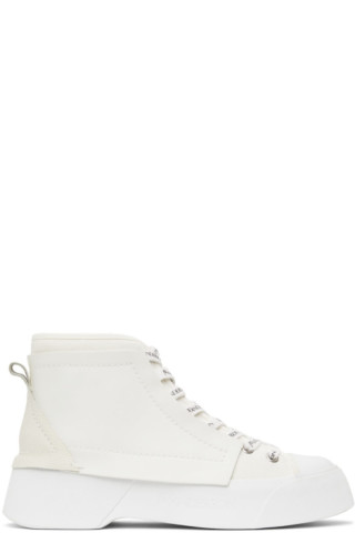 White Trainer Sneakers by JW Anderson on Sale