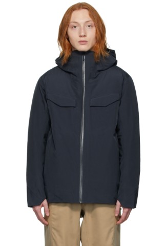 Veilance: Navy Down Node Jacket | SSENSE Canada