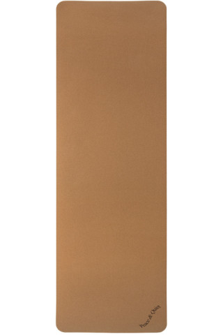 Brown Cork Yoga Mat by Museum of Peace & Quiet on Sale