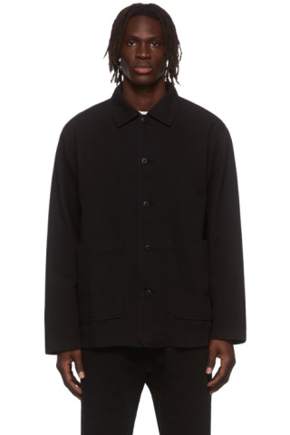 Gramicci: Black Cotton Utility Jacket | SSENSE