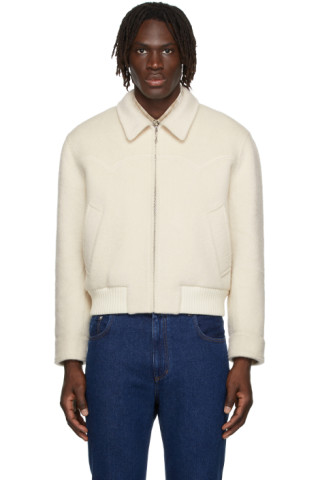 Ernest W. Baker: Off-White Western Harrington Jacket | SSENSE