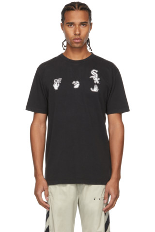 Black MLB Edition Chicago White Sox T-Shirt by Off-White on Sale