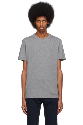 Grey Jersey T-Shirt by Isaia on Sale