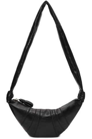 Lemaire: Black Small Croissant Bag | SSENSE