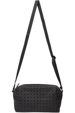 Bao Bao Issey Miyake: Black Matte Saddle Bag | SSENSE UK