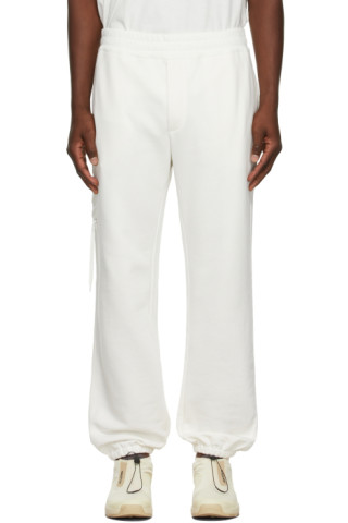 Craig Green: White Laced Lounge Pants | SSENSE UK