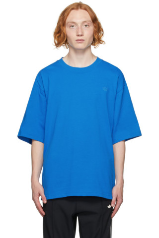 adidas Originals: Blue Version Essentials T-Shirt | SSENSE