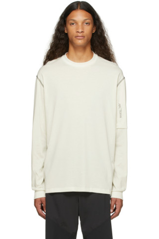 ARC'TERYX System A: White Copal Bird Long Sleeve T-Shirt | SSENSE