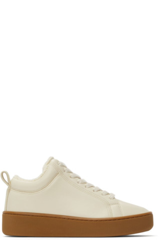 【関税込み】Bottega Veneta オフホワイト The Quilt スニーカー Bottega Veneta: オフホワイト The Quilt ローカット スニーカー