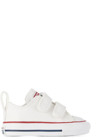 baby white converse