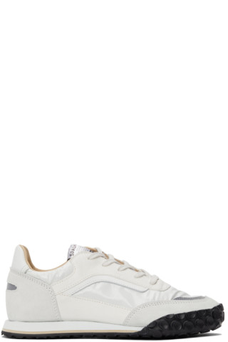 Spalwart: White Track Trainer Sneakers | SSENSE UK