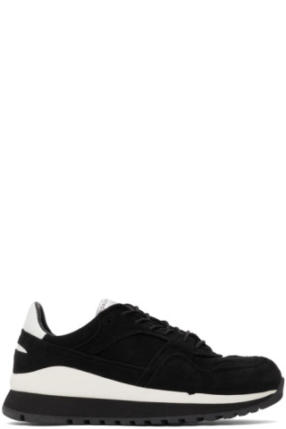 Spalwart: Black Suede Trail Blazer Low (BS) Sneakers | SSENSE Spalwart: Black Suede Trail Blazer Low (BS) Sneakers | SSENSE