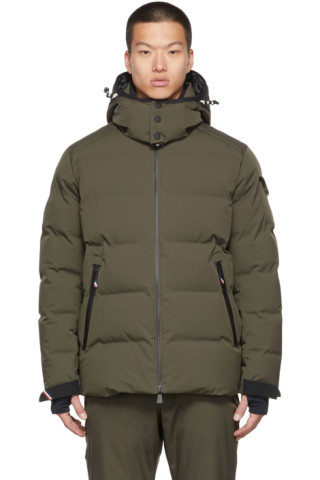 Moncler Grenoble: Green Montgetech Down Jacket | SSENSE