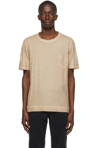 Massimo Alba: Beige Panarea T-Shirt | SSENSE