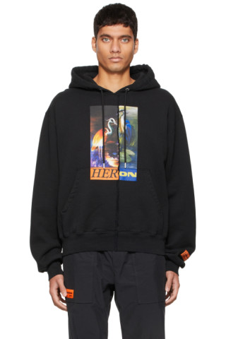 Heron Preston - Black Fleece Split Graphic Hoodie