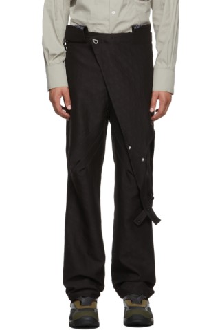 Kiko Kostadinov - Brown Dorset Apron Trousers