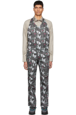 Kiko Kostadinov - Multicolor Dorset Apron Trousers