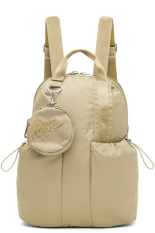 Nike: Tan Futura Luxe Backpack