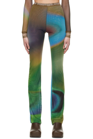 Ottolinger: Multicolor Recycled Polyester Leggings | SSENSE