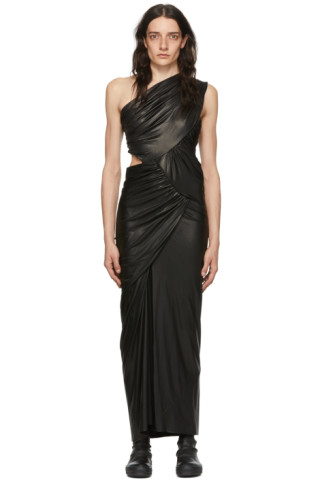 Rick Owens Lilies: Black Raquel Maxi Dress | SSENSE