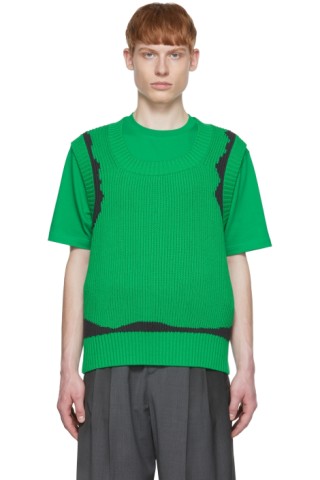 Green Benny Vest by ADER error on Sale