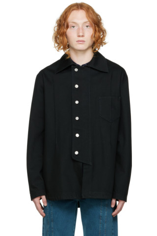 Namacheko: SSENSE Exclusive Black Manni Denim Jacket | SSENSE
