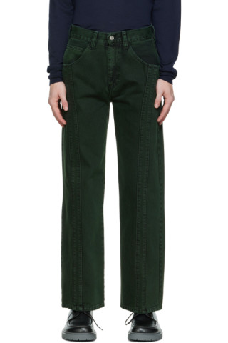 Green Ashack Jeans by Namacheko on Sale