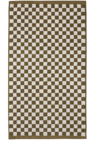 Organic Checkered Hand Towel –