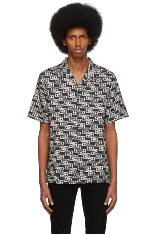 Ksubi: Black Hi Fi Angle Resort Shirt | SSENSE UK