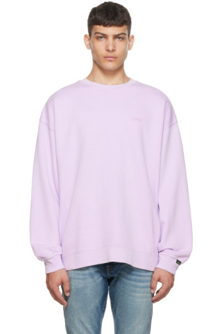 Levi's: Purple Cotton Sweatshirt | SSENSE