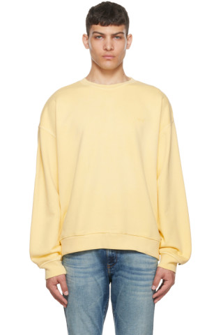 Levi's: Yellow Cotton Sweatshirt | SSENSE