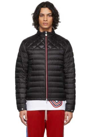 Moncler: Black Benamou Down Jacket | SSENSE