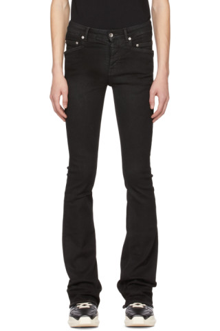 Rick Owens DRKSHDW: Black Tyrone Bootcut Jeans | SSENSE