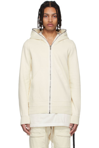 Rick Owens Drkshdw: Off-White Gimp Hoodie | SSENSE Canada