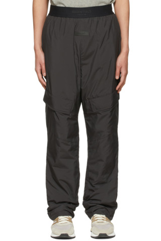 Black Polyester Cargo Pants by Fear of God ESSENTIALS on Sale