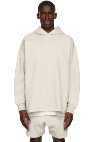 Fear of God ESSENTIALS  オフホワイト フーディ XXL